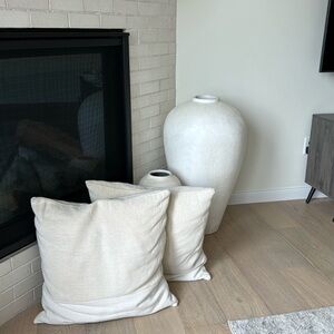 Set of two West Elm Throw Pillows